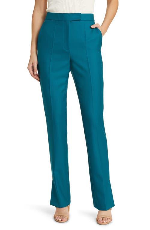 BOSS Teana Virgin Wool Straight Leg Pants product image