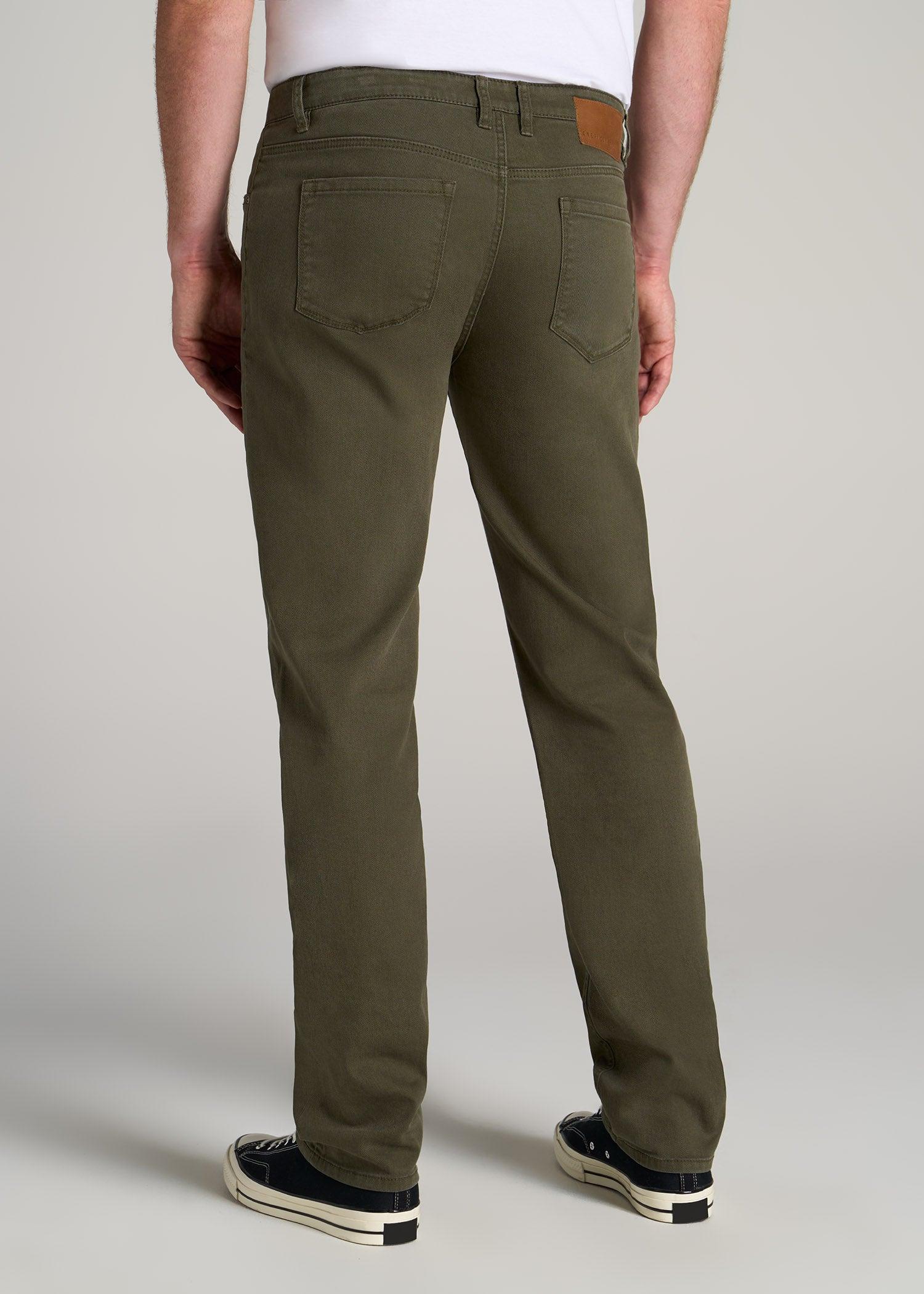 J1 STRAIGHT LEG Jeans for Tall Men in Olive Green Wash Male Product Image