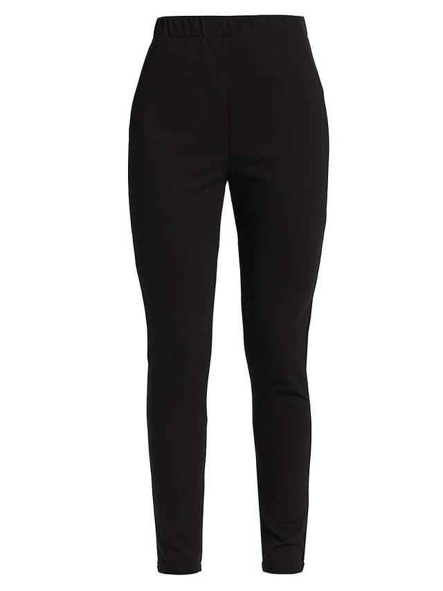 Womens Essential High-Rise Ponte Leggings Product Image