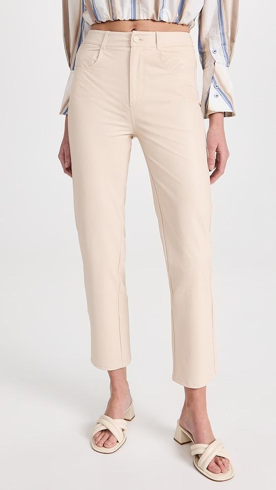 PAIGE Stella Faux Leather Jeans | Shopbop Product Image