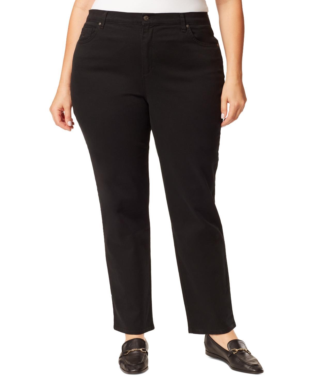 Plus Size Gloria Vanderbilt Amanda Classic Jeans, Womens Red Crush Product Image