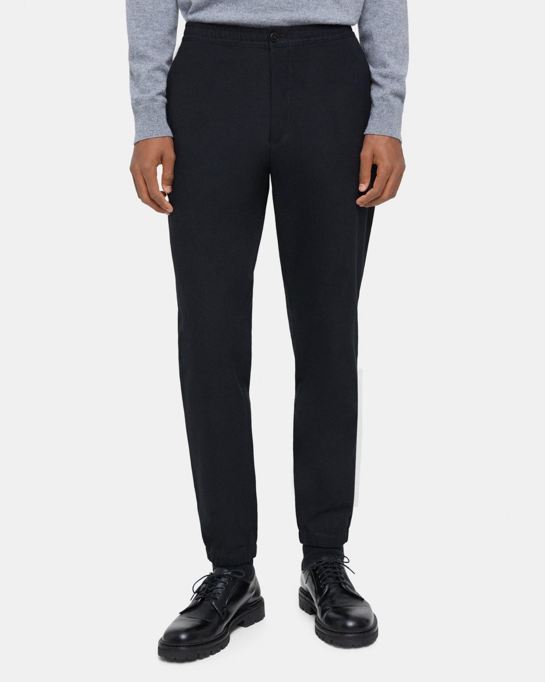 Jogger Pant in Cotton Flannel Product Image