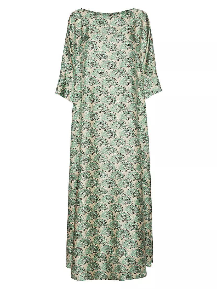 Muumuu Dress Round Neck Product Image