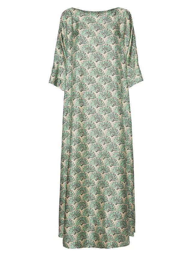 Muumuu Dress Round Neck Product Image