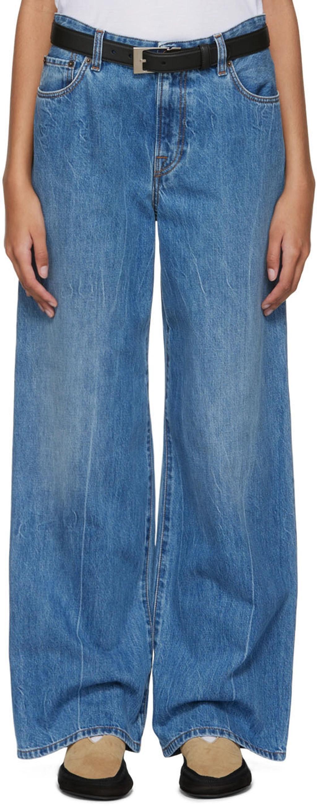 Egli Boyfriend Denim Jeans In Blue Product Image