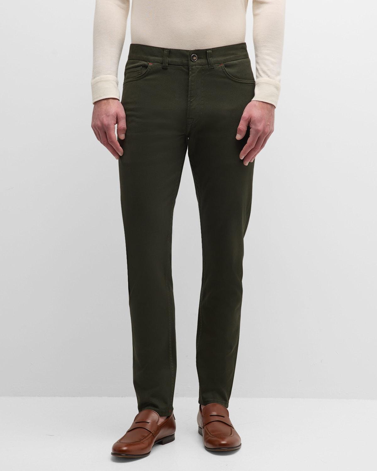 Mens Tapered Leg 5-Pocket Pants Product Image