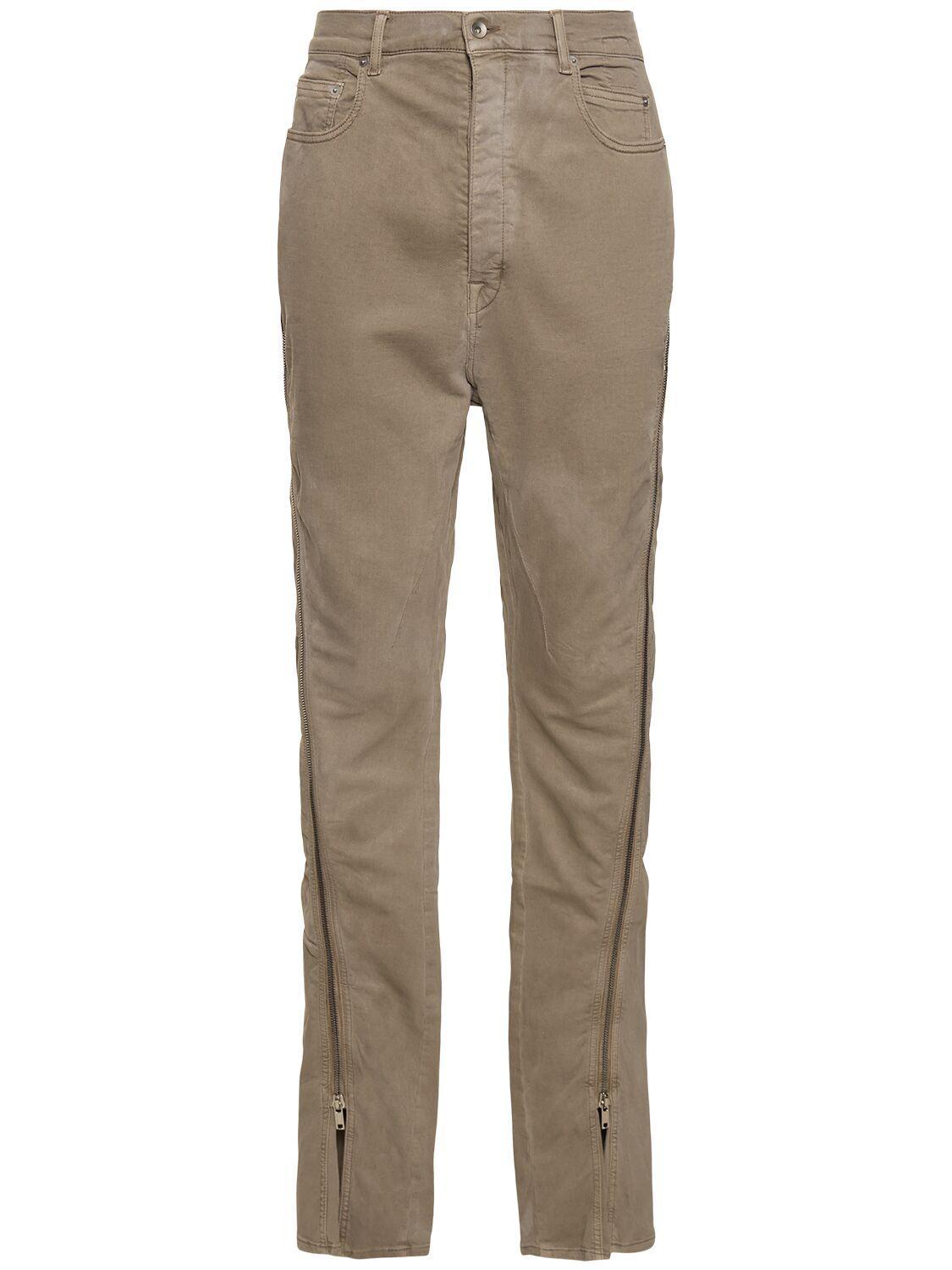 RICK OWENS DRKSHDW Bolan Banana Jeans In Pearl Product Image