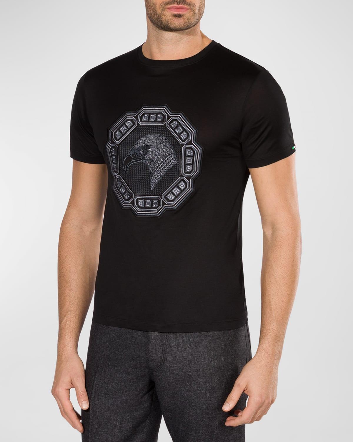 Mens Embroidered T-Shirt Product Image