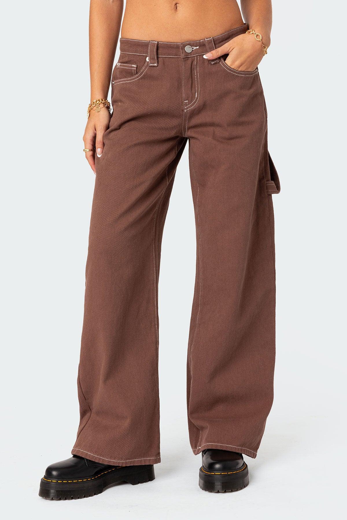 Brenda Low Rise Carpenter Jeans Product Image