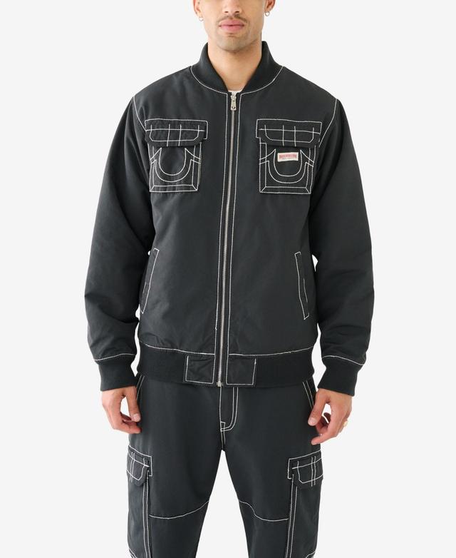 True Religion Mens Big T Hooded Jacket Product Image