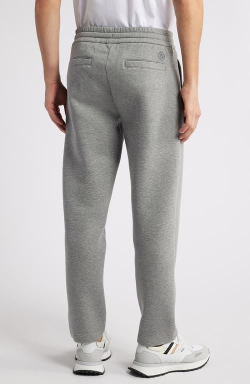 HUGO BOSS Boss Brushed Jersey Sweatpants In Grey Product Image