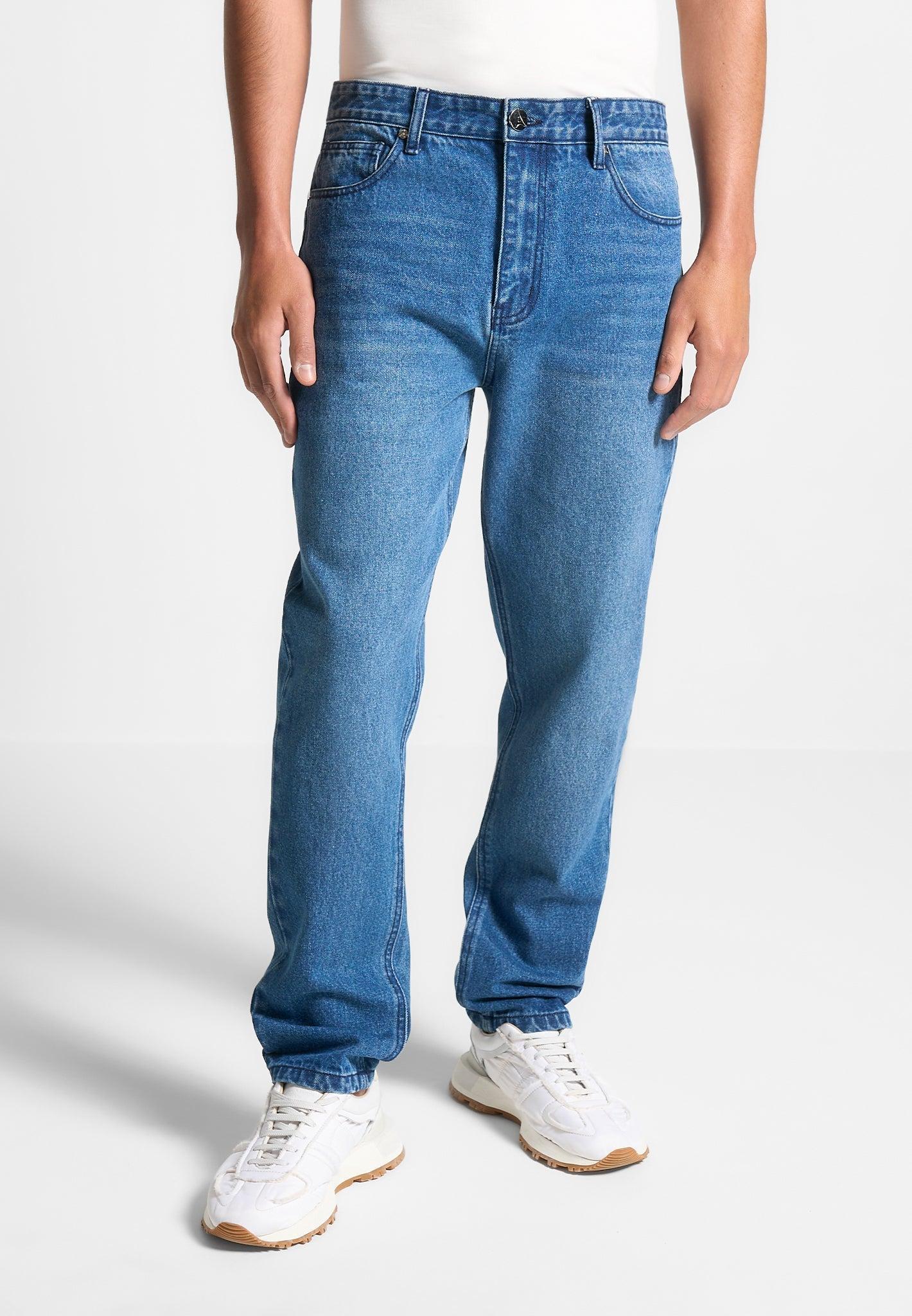 Regular Fit Jeans - Indigo Male Product Image