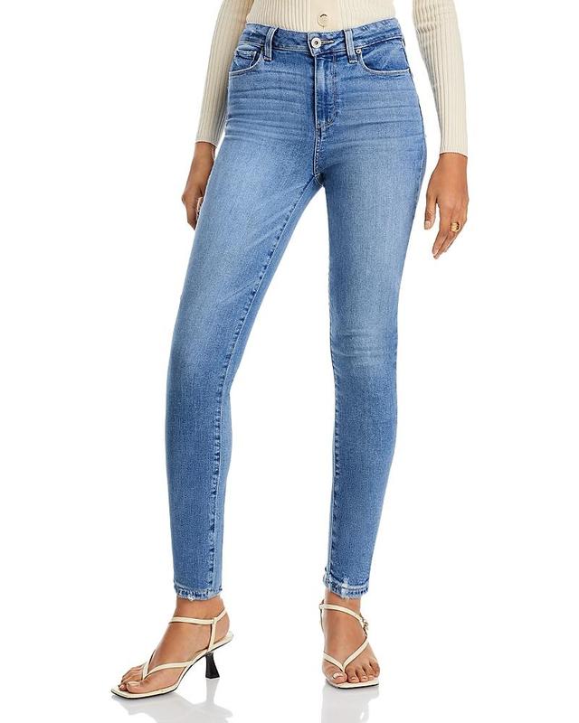 Paige Hoxton Crop in Atterbury/Torn Hem (Atterbury/Torn Hem) Women's Jeans Product Image