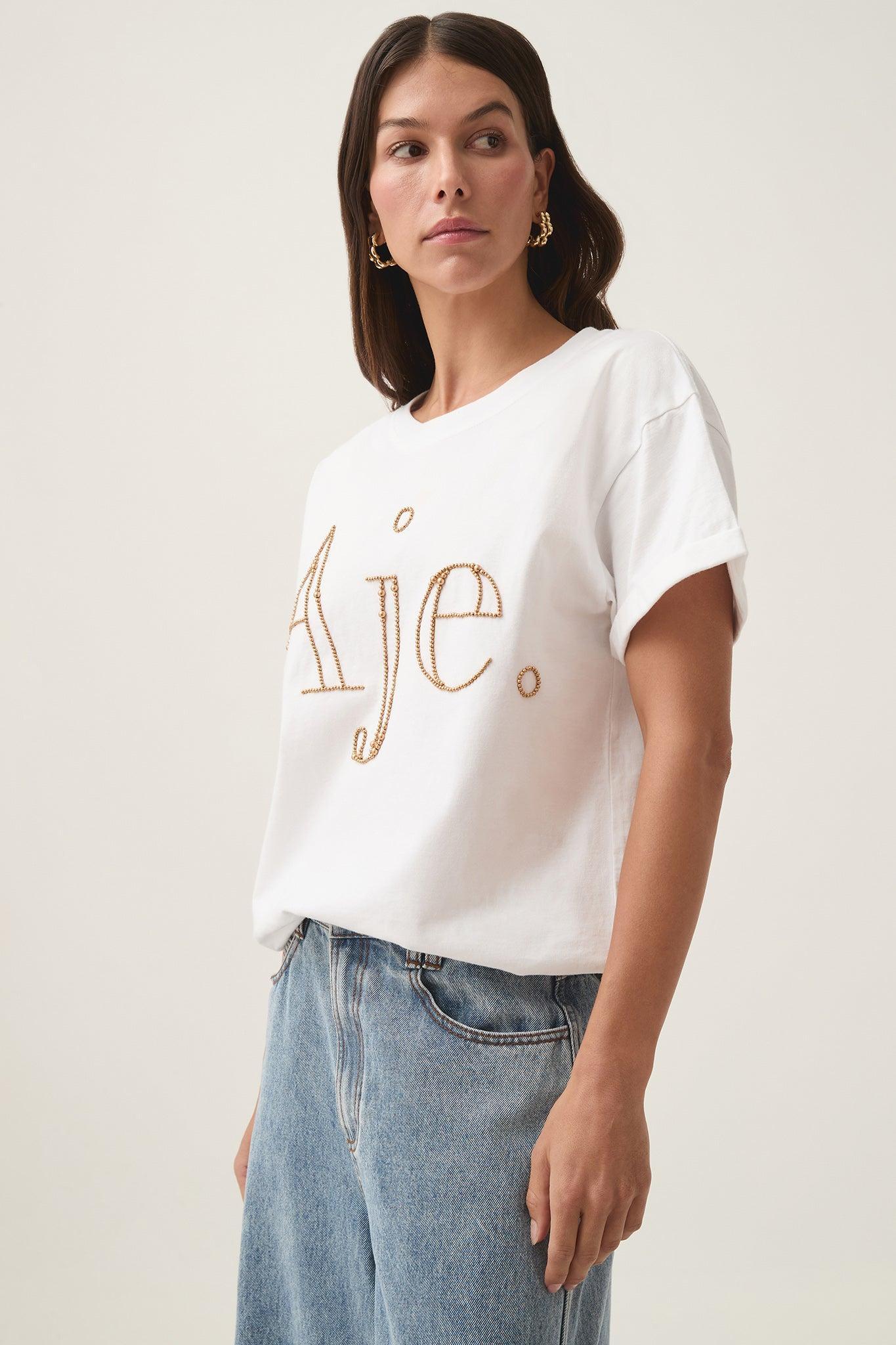 Amity Beaded Heritage Tee Product Image