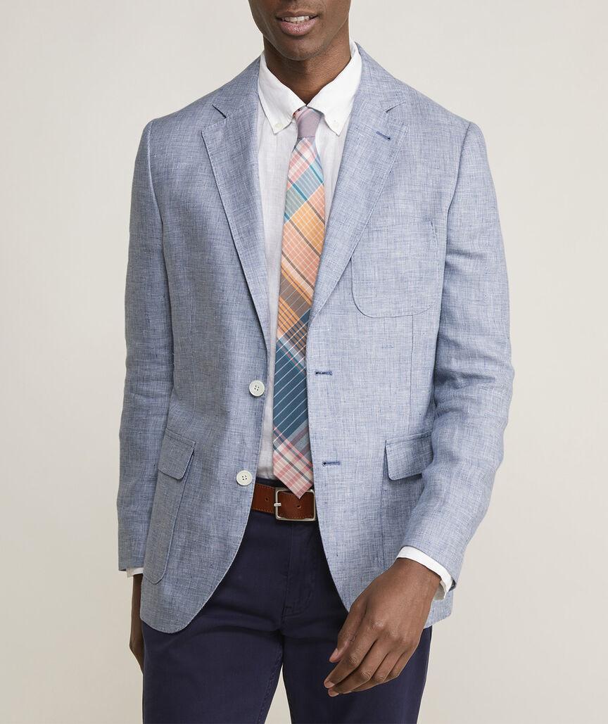 Linen Textured Blazer Product Image