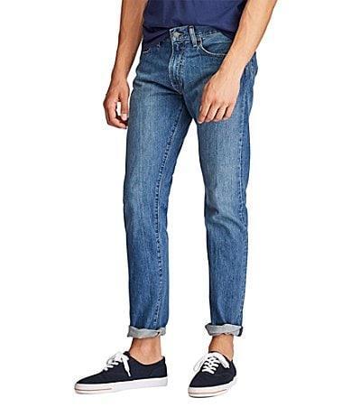 Polo Ralph Lauren Varick Slim Straight Leg Jeans Product Image