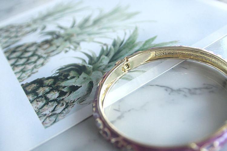 Metal Floral Bangle product image