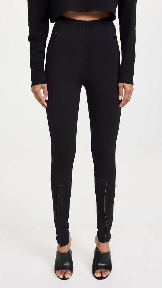 WARDROBE.NYC Front Zip Legging | Shopbop Product Image