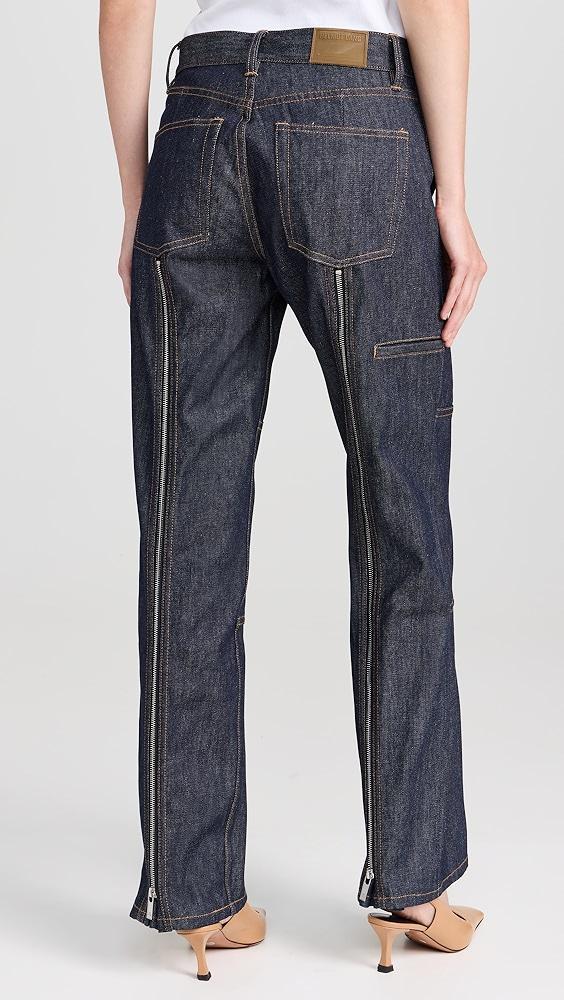 Helmut Lang Zip Carpenter Jeans | Shopbop Product Image