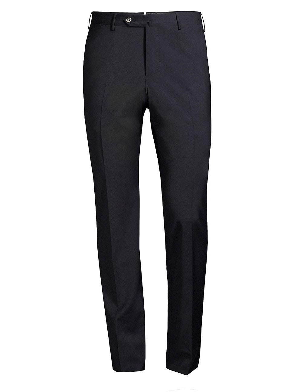 Mens Traveller Slim-Fit Performance Wool Trousers Product Image