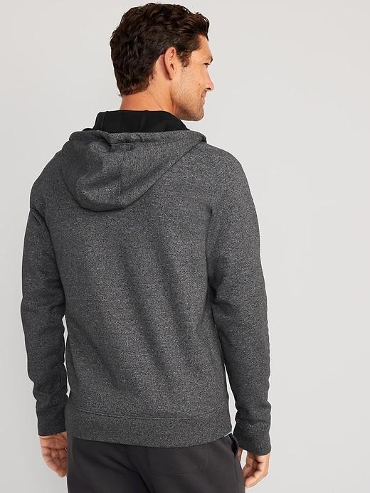 Dynamic Fleece Hidden-Pocket Zip-Front Hoodie Product Image