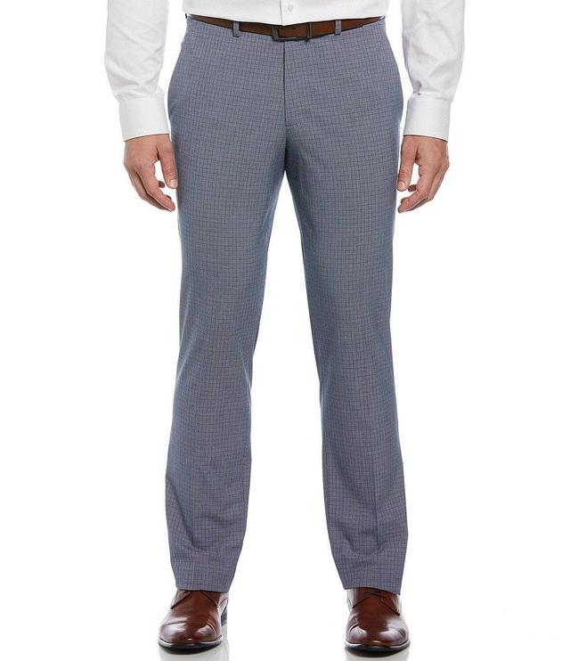 Perry Ellis Slim Fit Flat Front Suit Separates Dress Pants Product Image