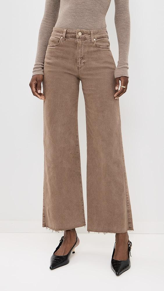 PAIGE Anessa 31" Jeans with Raw Hem | Shopbop Product Image