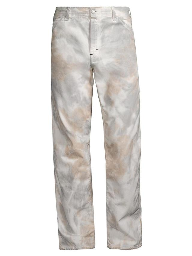 Mens Roy Rogers x Daves New York Tie-Dye Canvas Work Pants Product Image