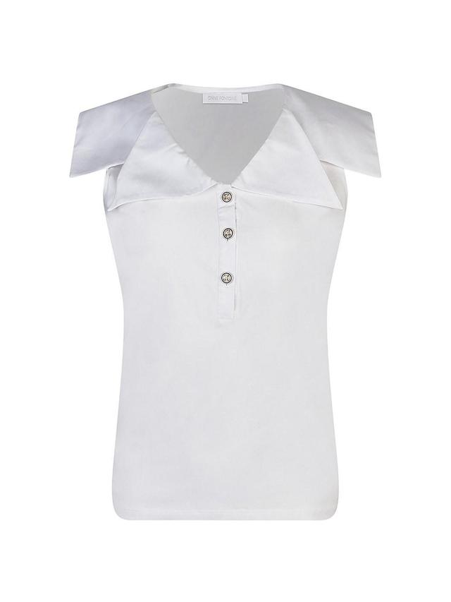 Womens Alizee Double Collar Shirt Product Image