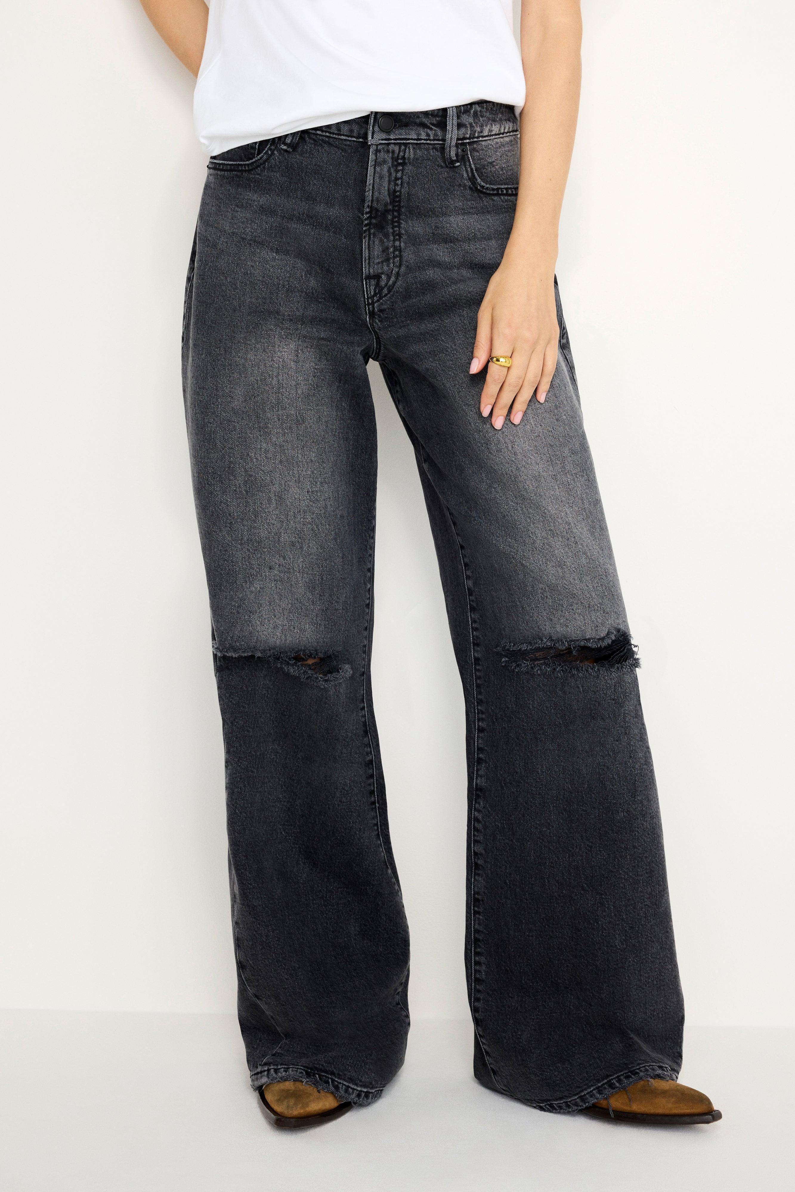 GOOD EASE RELAXED JEANS | BLACK346 Product Image