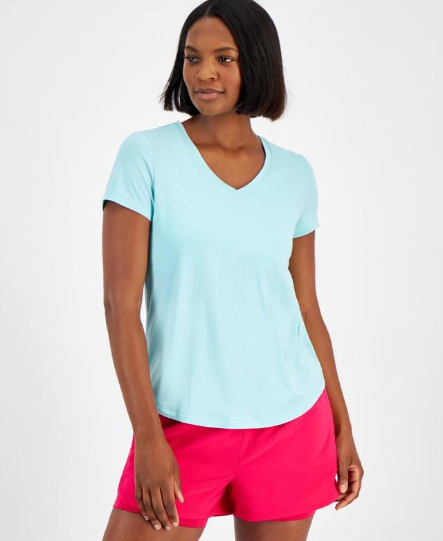 Women's V-Neck Performance T-Shirt, Created for Macy's Product Image