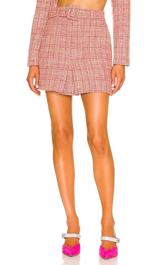 Lovers and Friends Amira Mini Skirt in Pink Multi Product Image