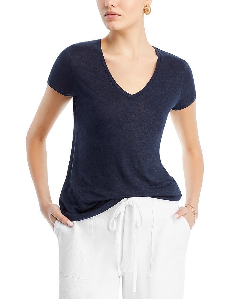 Womens Soft Touch V-Neck T-Shirt Product Image