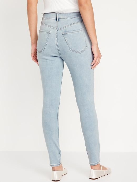 Extra High-Waisted Rockstar 360° Stretch Super-Skinny Jeans Product Image