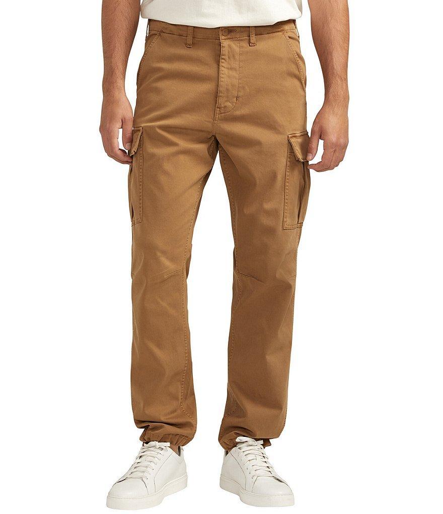 Silver Jeans Co. Straight-Leg Essential Twill Cargo Pants product image