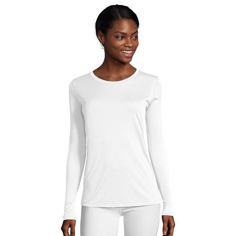 Womens Hanes Cool Dri Long-Sleeve Performance Tee product image