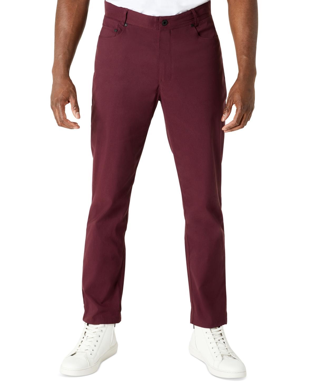 Kenneth Cole Mens Slim-Fit 5-Pocket Tech Pants Product Image