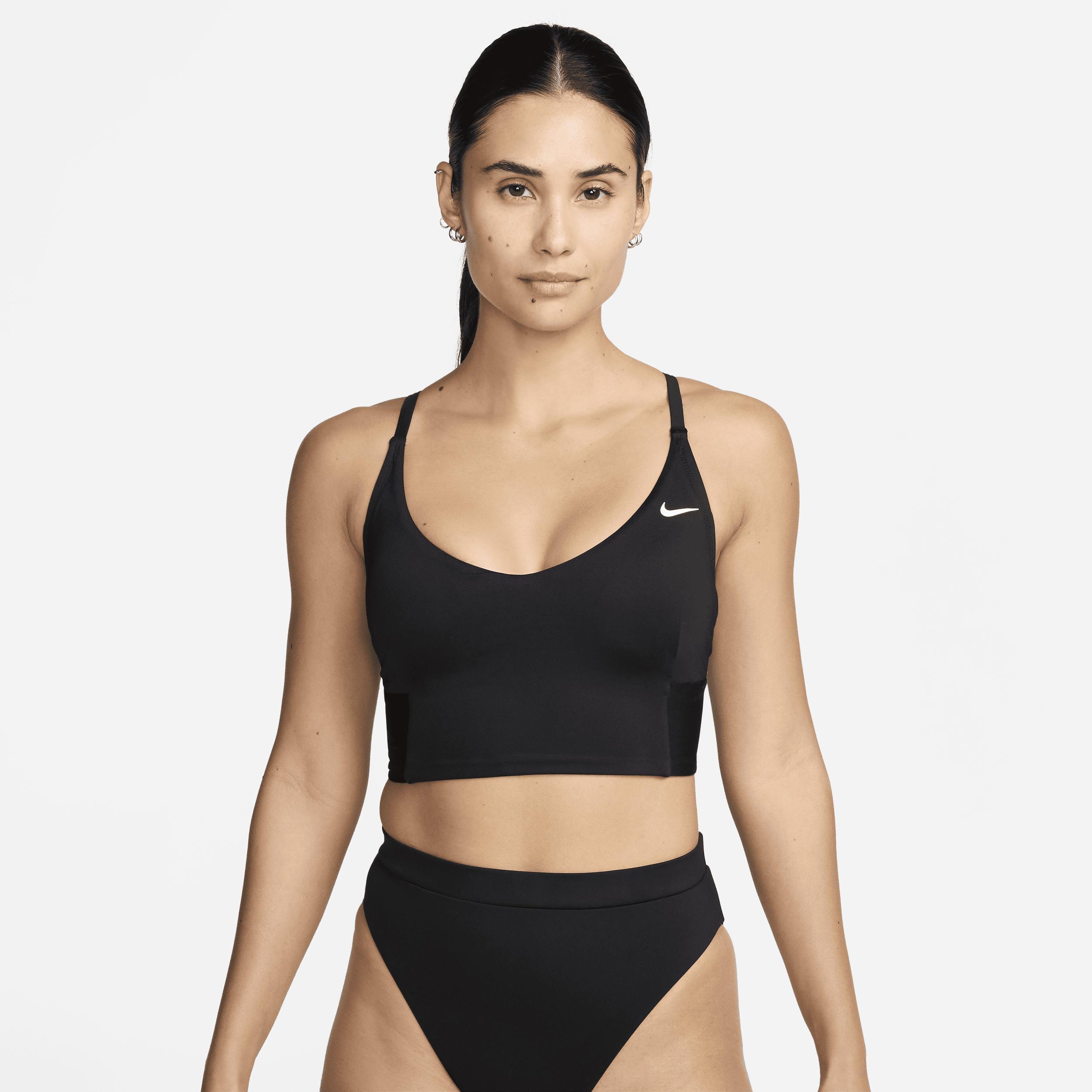 Nike Women's Swim V-Neck Midkini Top Product Image