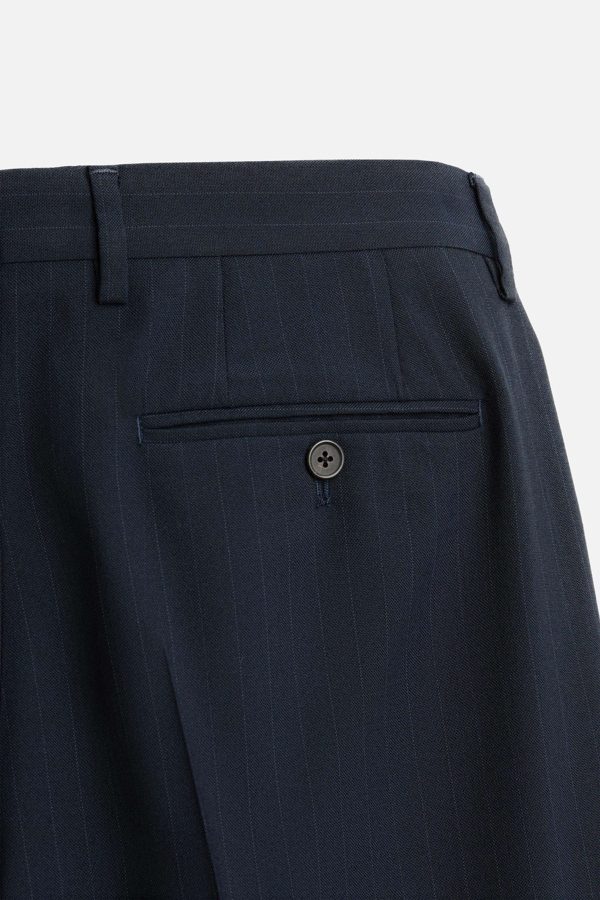 PINSTRIPE SUIT PANTS Product Image