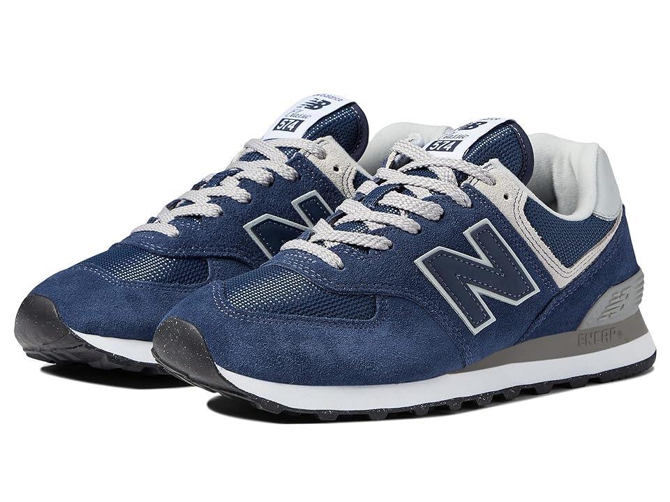 New Balance Womens 574 v3 Evergreen Suede Retro Lifestyle Sneakers Product Image