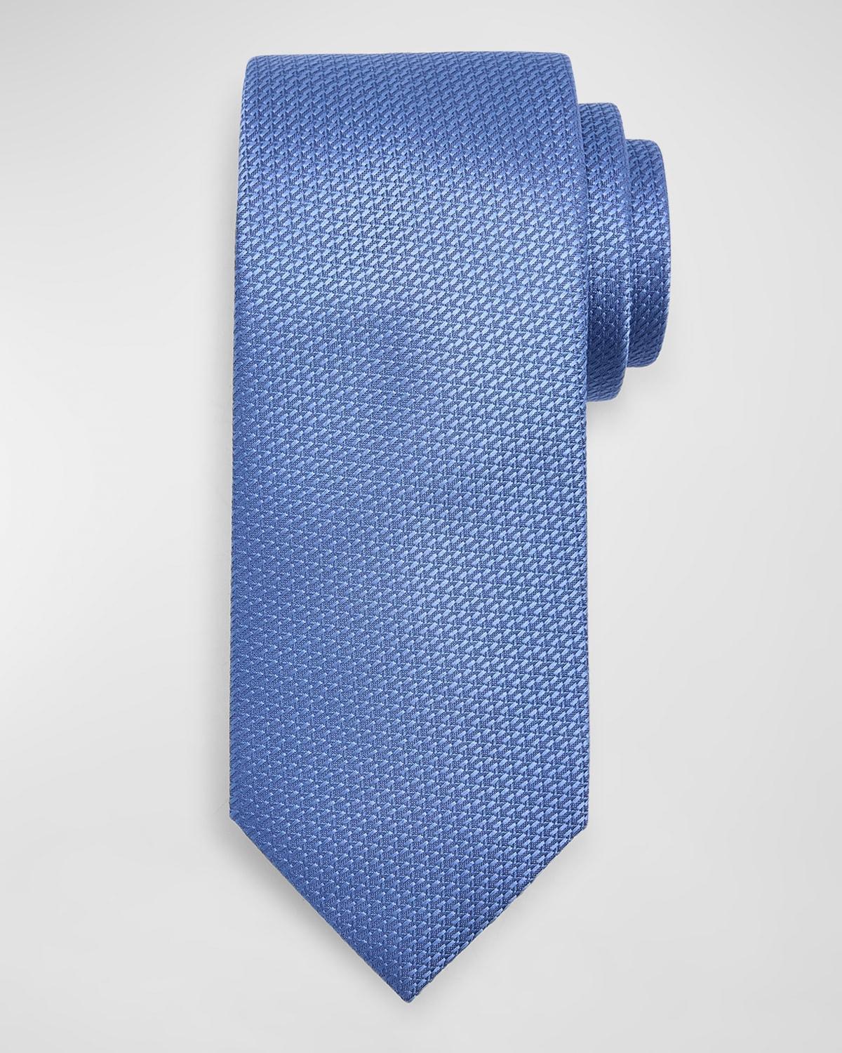 Mens Textured Silk Tie Product Image