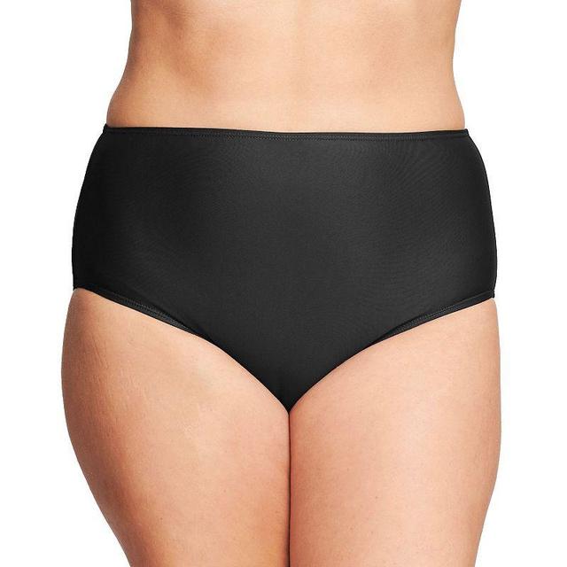 Plus Size Mazu Mid-Waist Swim Briefs, Womens Product Image