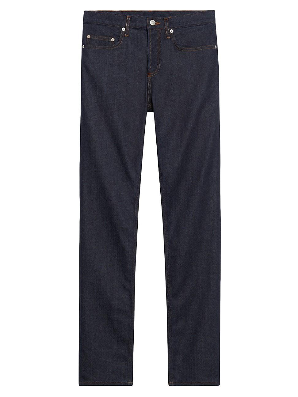 Sandro Slim Fit Jeans in Raw Denim Product Image