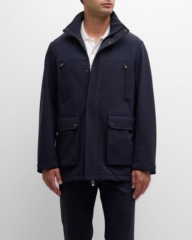 Men's Patch-Pocket Caban Jacket Product Image