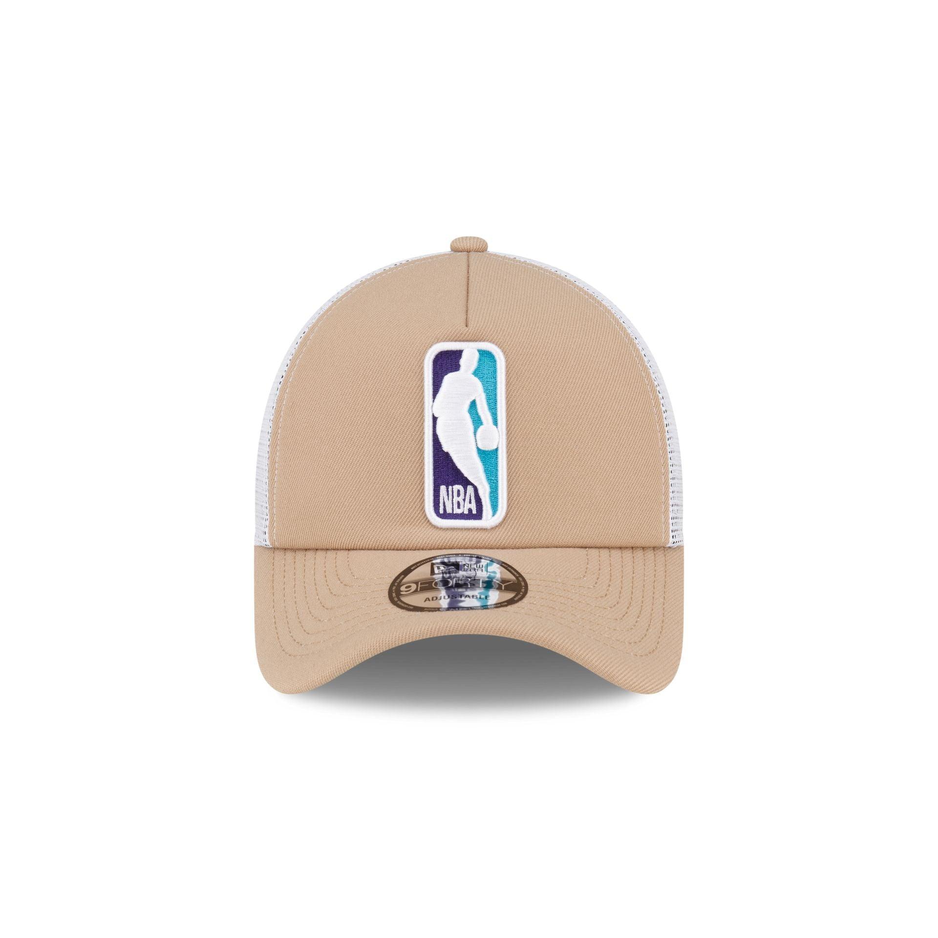 Charlotte Hornets Logoman 9FORTY A-Frame Snapback Hat Male Product Image