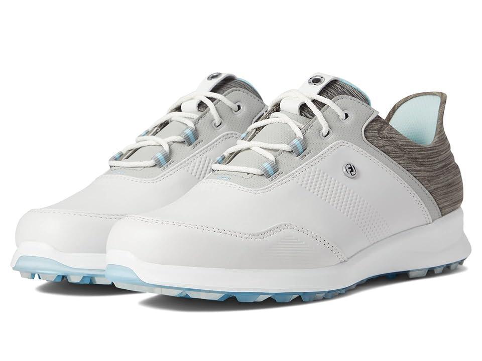 FootJoy Stratos Spikeless Luxury Casual Ice Blue) Women's Shoes Product Image