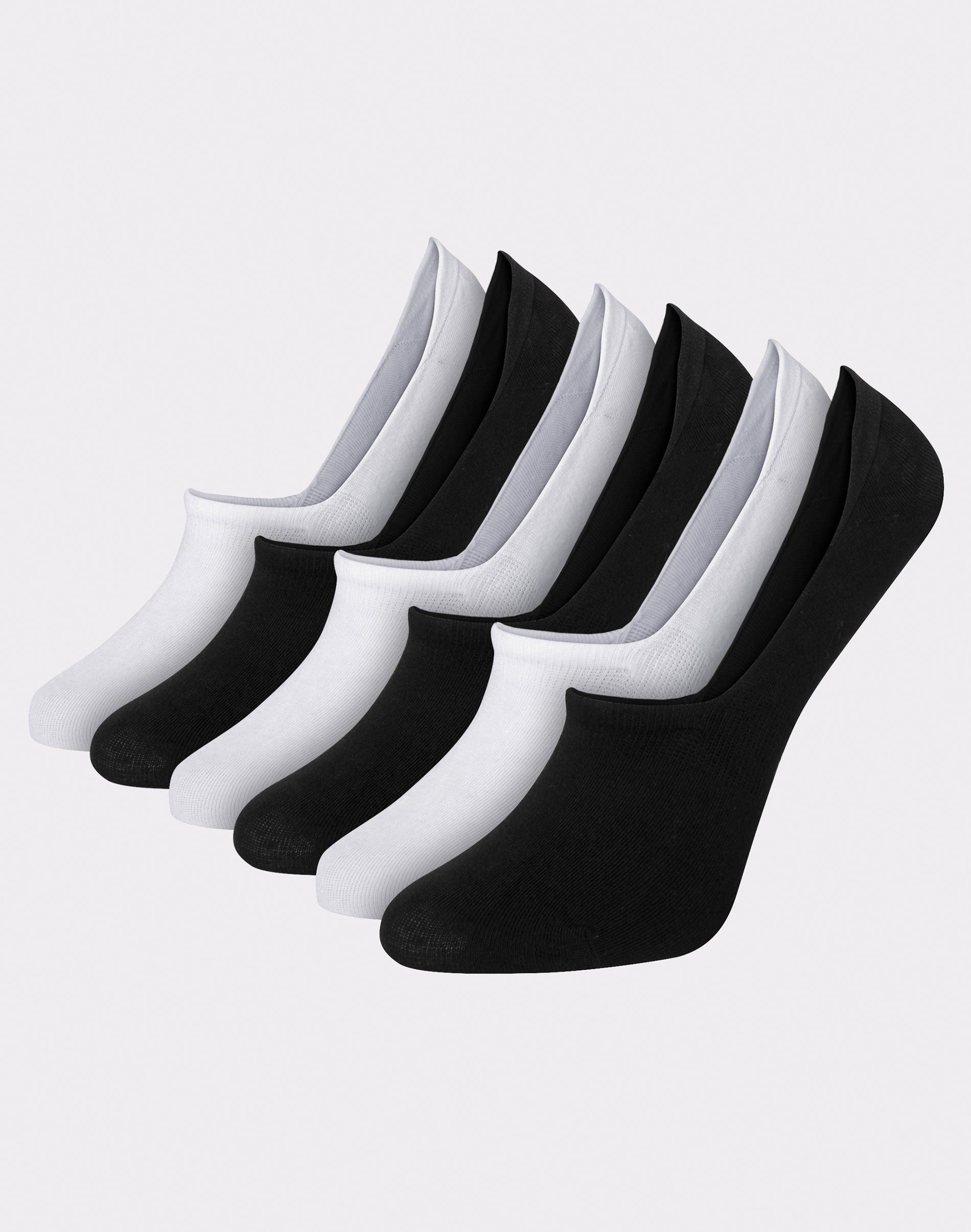 Hanes Performance Womens Extended Size Lightweight 6pk Liner Athletic Socks 8-12 Product Image