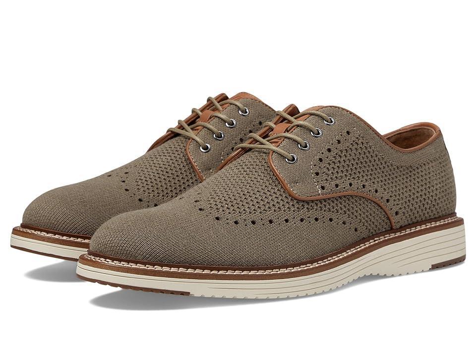 Johnston & Murphy Upton Knit Wingtip Heathered Knit) Men's Shoes Product Image