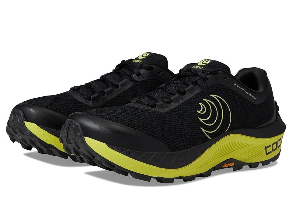 Topo Athletic MTN Racer 3 Lime) Men's Shoes Product Image