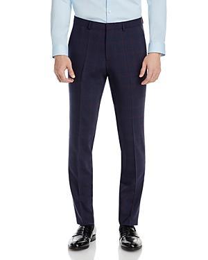 Hugo Boss Hesten Tonal Plaid Extra Slim Fit Suit Pants - 30R - 30R - Male Product Image